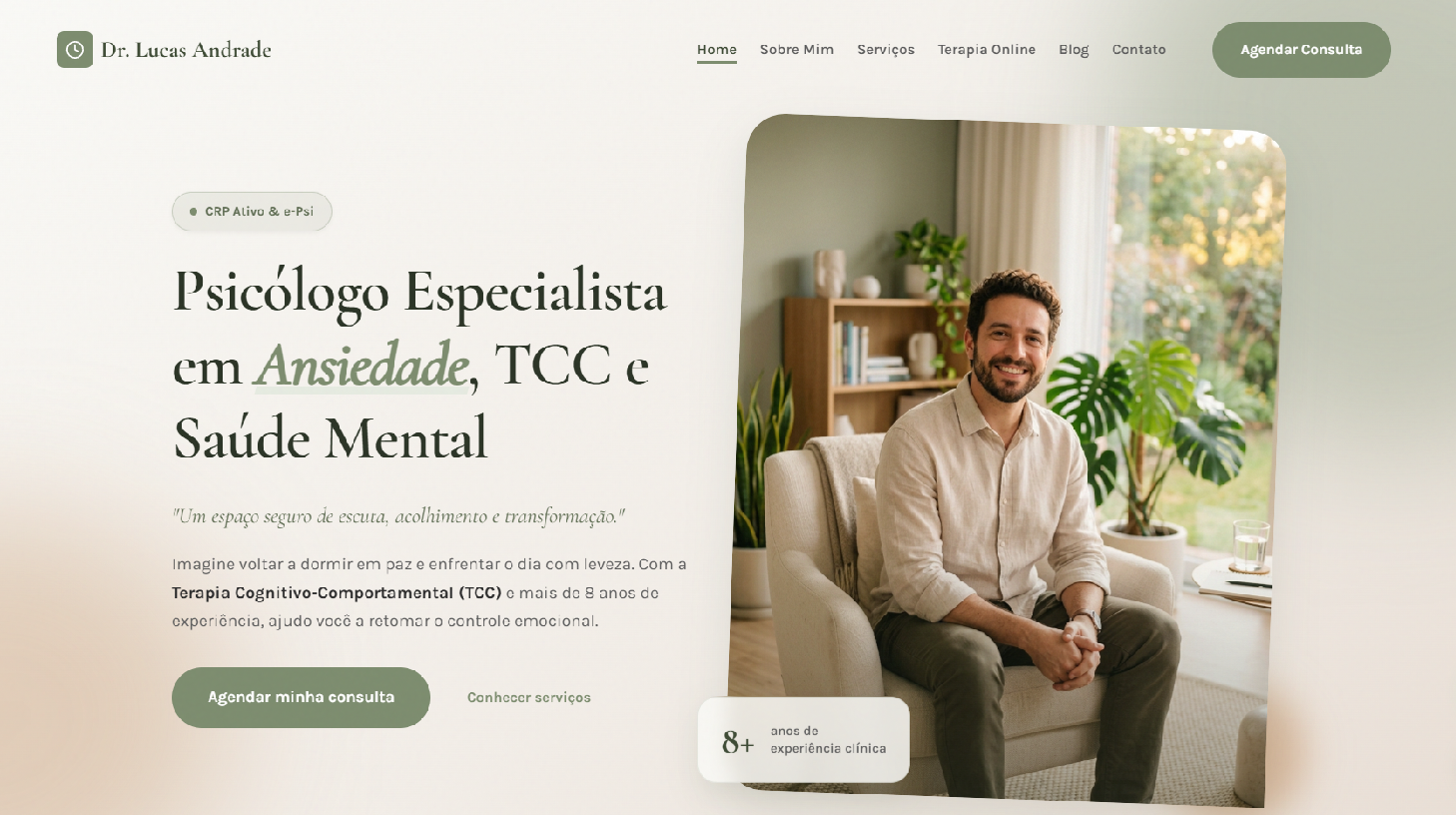 Dr. Lucas Andrade - Neuropsicologia